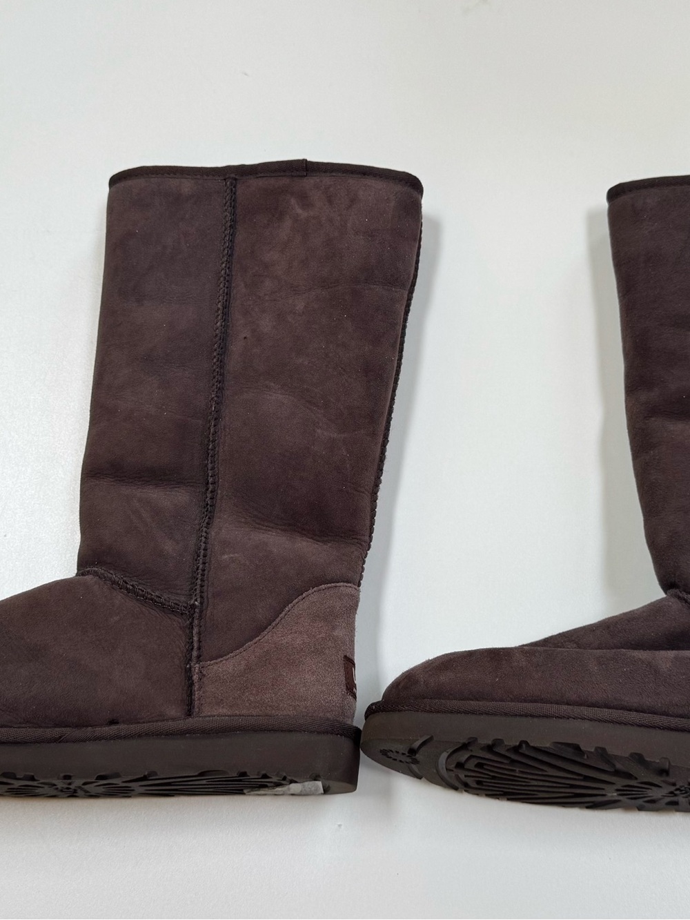 UGG Black Rubber Logo Sole Detail